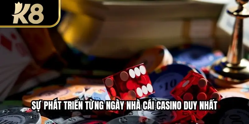Sự phát triển từng ngày nhà cái casino duy nhất 